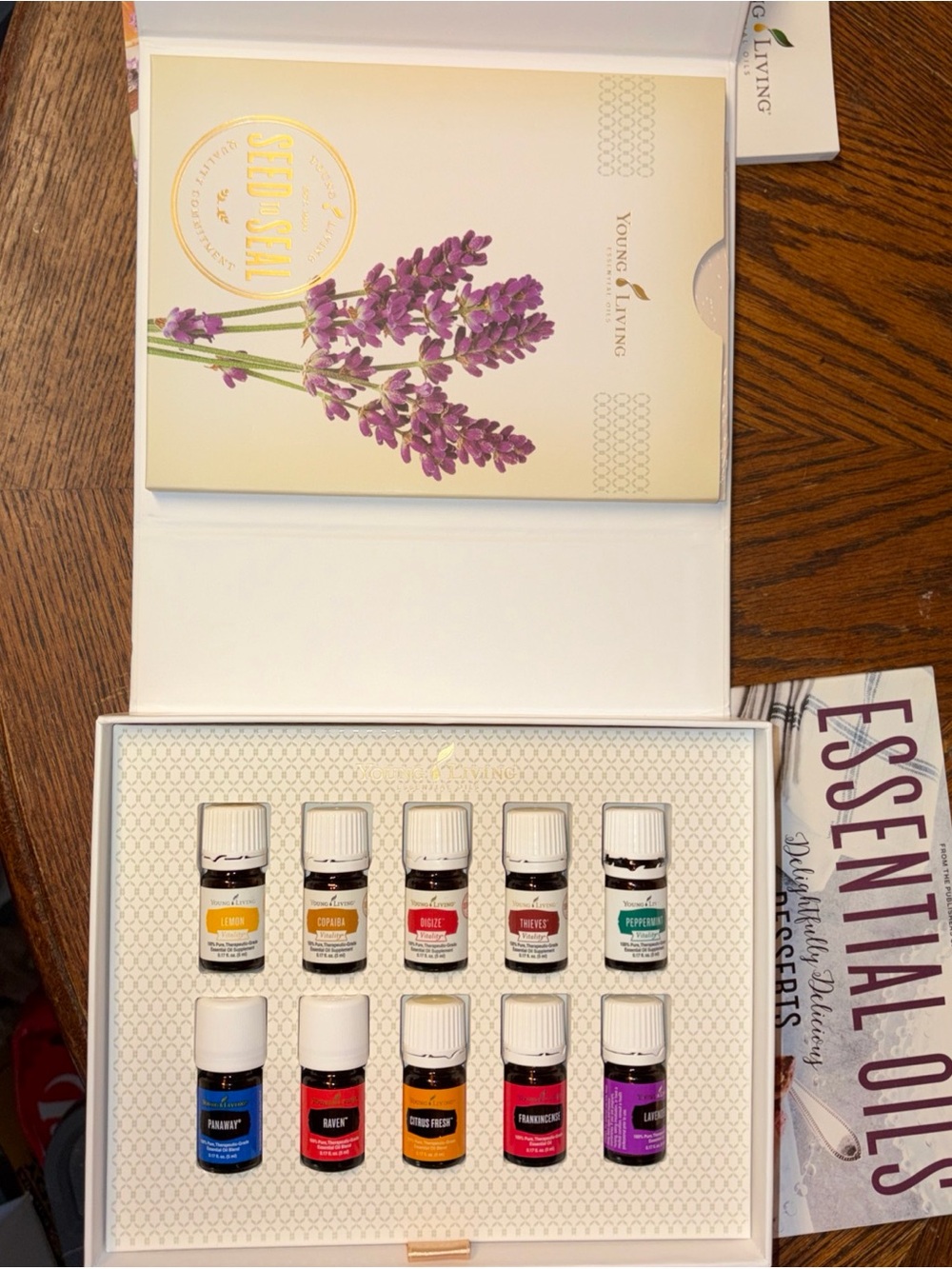 Young Living Essential Oil Premium Starter Kit Bundle Seed to Seal